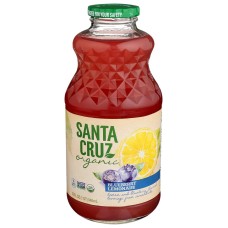 SANTA CRUZ: Juice Blueberry Lemonade Organic, 32 fo