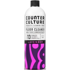 COUNTER CULTURE LIVING: Floor Cleaner Lavender, 16.9 fo