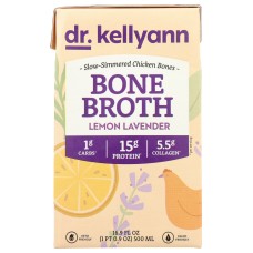 DR. KELLYANN: Bone Broth Lem Lavender, 16.9 fo