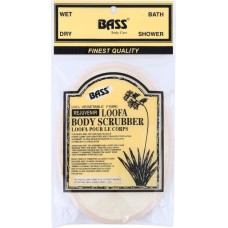 BASS BRUSHES: Loofa Bath Body Hand Pad, 1 ea