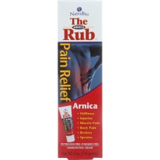 NATRABIO: The Arnica Rub Pain Relief Cream, 4 oz