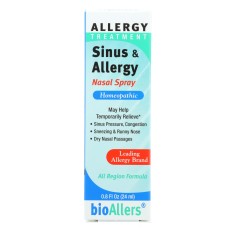 BIOALLERS: Allergy Treatment Sinus and Allergy Nasal Spray, 0.8 oz