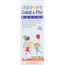 NATRA BIO: 303 Children's Cold and Flu, 1 oz