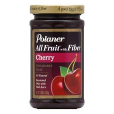 POLANER: Fruit Sprd Blk Cherry, 10 oz