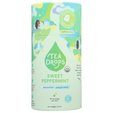 TEA DROPS: Tea Drops Sweet Peppermnt, 1.8 OZ