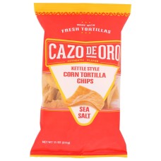 CAZO DE ORO: Chips Tortilla Original, 11 OZ