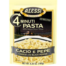 ALESSI: Pasta Cacio E Pepe, 6.35 oz