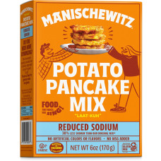 MANISCHEWITZ: Mix Pancake Reduced Sodium, 6 oz