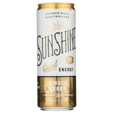 SUNSHINE: Drink Energy Ginger Berry, 12 FO