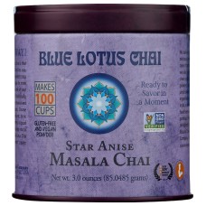 BLUE LOTUS CHAI: Chai Masala Star Anise, 3 oz