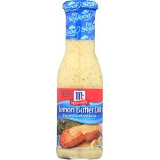 MCCORMICK: Lemon Butter Dill Flavored Seafood Sauce, 8.4 oz