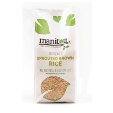 MANITOU: Rice Brown Sprouted Gaba, 17 oz