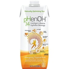 PHENOH: Alkaline Hydration Beverage Energizing Tropical Citrus, 16.9 oz