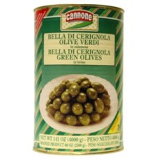 CANNONE: Olives Cerignola Grn, 5.5 lb