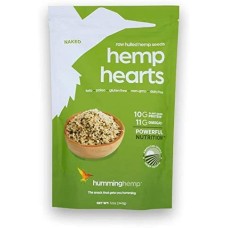 HUMMING HEMP: Seeds Hemp Hearts, 12 oz