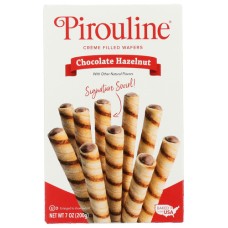 PIROULINE: Creme Filled Wafers Chocolate Hazelnut, 7 oz