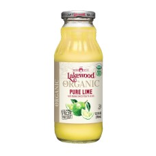 LAKEWOOD: Organic Pure Juice Lime, 12.5 oz