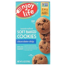 ENJOY LIFE: Cookies Soft Oatmeal Rsn, 6 oz
