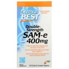 DOCTORS BEST: Sam-E 400Mg, 30 tb