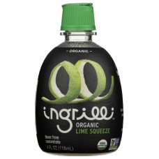 INGRILLI: Organic Lime Squeeze, 4 fo
