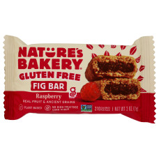 NATURES BAKERY: Gluten Free Fig Bars Raspberry, 2 oz NATURES BAKERY: Gluten Free Fig Bars Raspberry, 2 oz