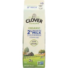CLOVER SONOMA: Milk 2Prcnt Reduced Fat, 32 oz