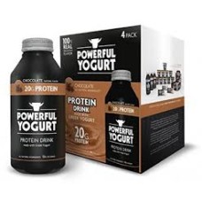 POWERFUL: Powerful Drink Greek Yogurt Chocolate 4 Pack, 48 oz