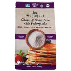 JUST ABOUT FOODS: Mix Baking Keto, 2 lb