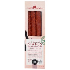 RED BEAR PROVISIONS: Salami Sticks Diablo, 4 oz