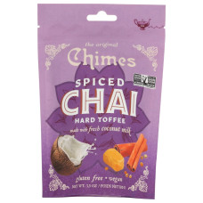 CHIMES: Spiced Chai Hard Toffee, 3.5 oz CHIMES: Spiced Chai Hard Toffee, 3.5 oz