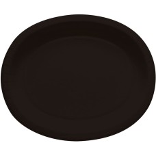 CREATIVE CONVERTING: Plate Black Velvet, 24 ea