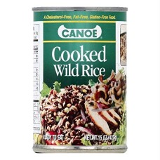 CANOE: Rice Wild Precooked Tin, 15 oz