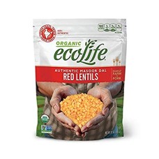 ECOLIFE: Red Lentils, 16 oz