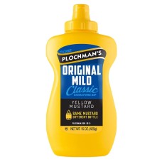 PLOCHMANS: Mustard Yellow Mild, 15 oz