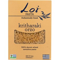 LOI PASTA: Pasta Orzo, 16 oz