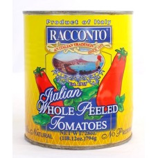 RACCONTO: Tomato Imprtd Ital Whl Pld, 28 oz