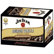 JIM BEAM COFFEE: Coffee Bourbn Van Sngl Sr, 10 pc
