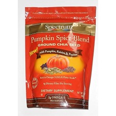 SPECTRUM ESSENTIAL: Pumpkin Spice Blend Chia Seed, 10 oz