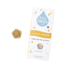 TEA DROPS: Tea drops Citrus Ginger Organic, 2.8 oz