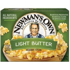 NEWMANS OWN: Popcorn Microwave Light Butter, 10.5 oz