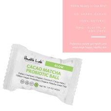 HEALTH LAB: Cacao Matcha Probiotic Balls, 1.41 oz