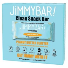 JIMMYBAR: Bar Peanut Butter Clutter, 6.4 oz