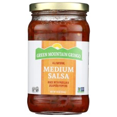 GREEN MOUNTAIN GRINGO: Medium Salsa, 16 Oz