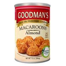 GOODMANS: Cookie Macaroon Almond, 10 oz