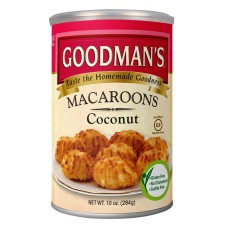 GOODMANS: Cookie Macaroon Coconut, 10 oz