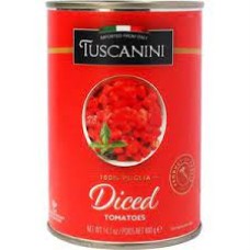 TUSCANINI: Tomatoes Diced, 14.1 OZ