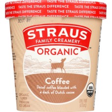 STRAUS: Ice Cream Coffee Org, 1 pt