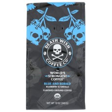 DEATH WISH COFFEE: Coffee Grnd Blue Buried, 12 OZ