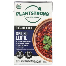 PLANTSTRONG: Chili Lentil Spiced, 16.9 fo