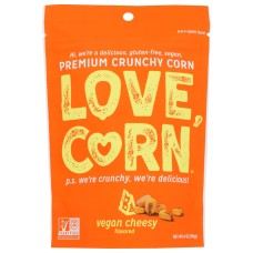LOVE CORN: Love Corn Vegn Chezy Shre, 4 OZ